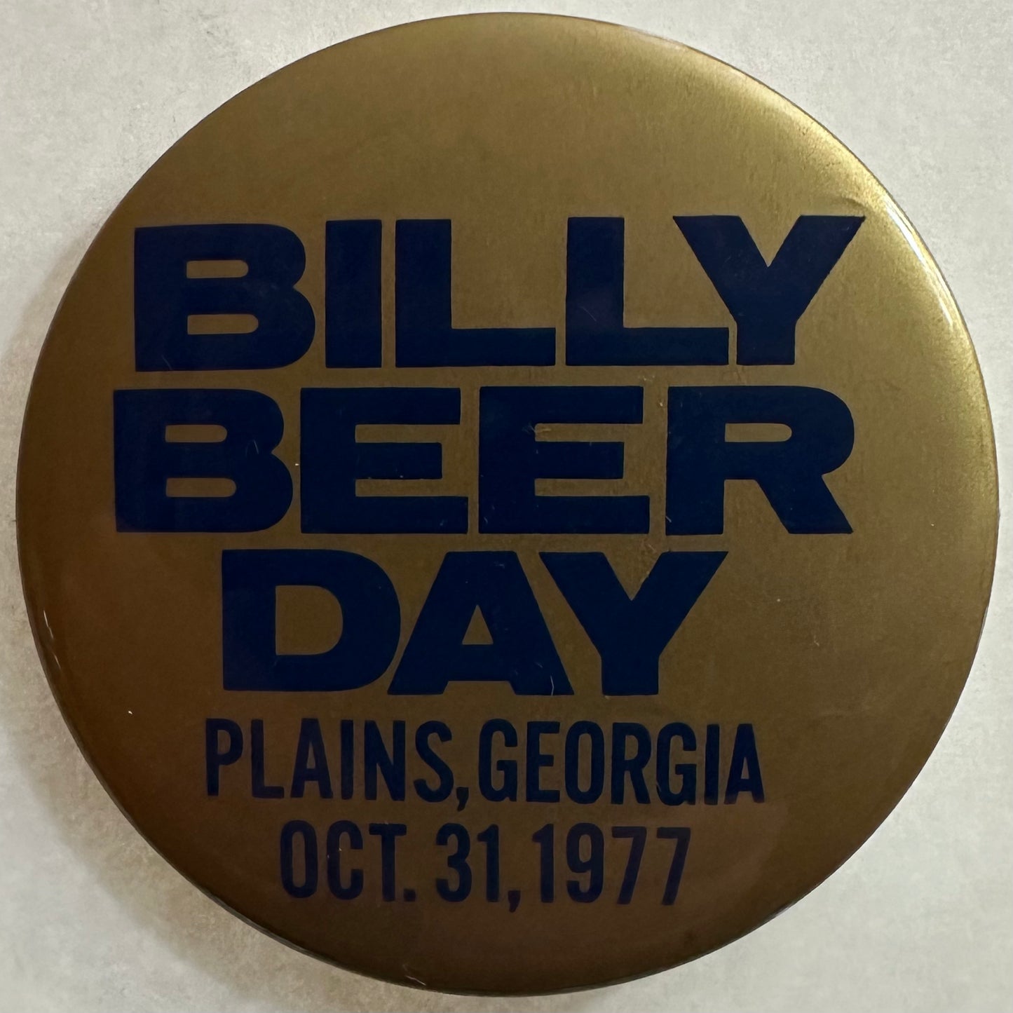 Billy Beer Day Plains, Georgia