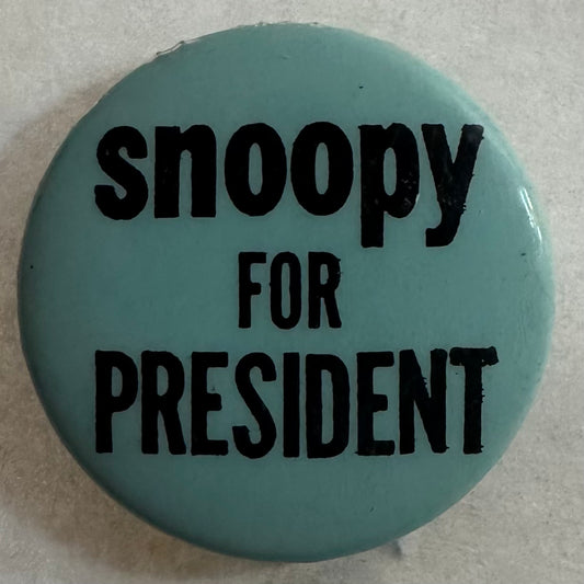 1960s Snoopy for President