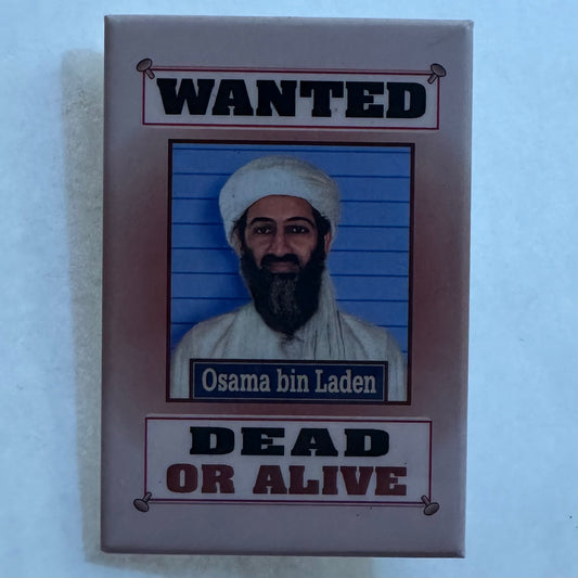 Wanted Dead of Alive Osama bin Laden