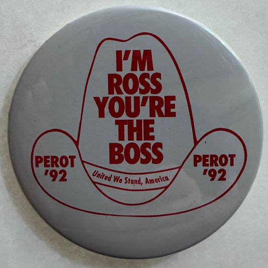 I'm Ross, You're the Boss