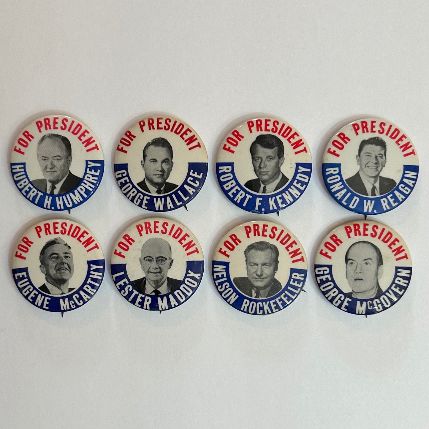 1968 Presidential Candidate Set