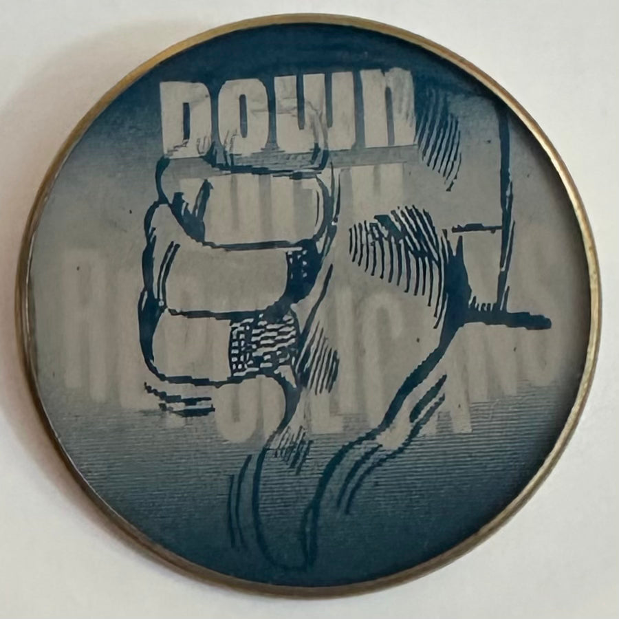 Down With Republicans c. 1968 Flasher
