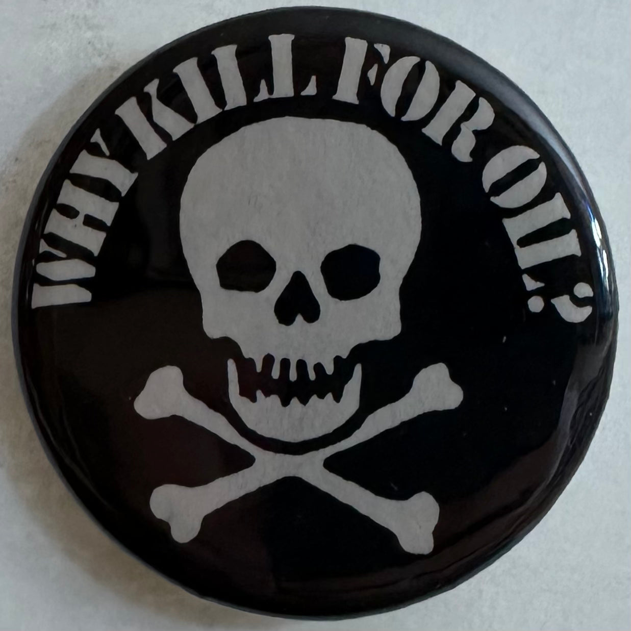 Why Kill for Oil?