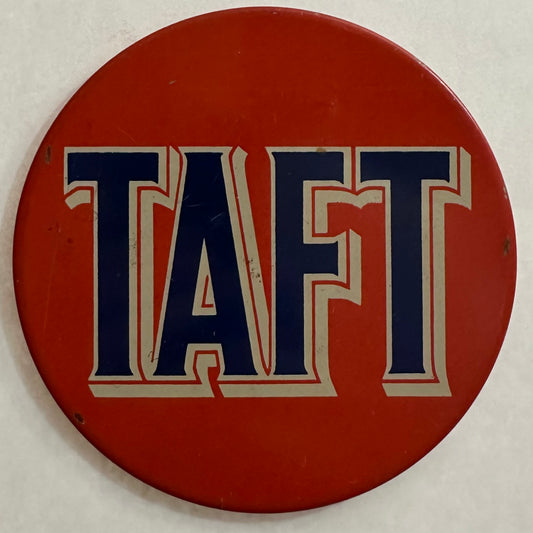 Large 4" Bob Taft litho