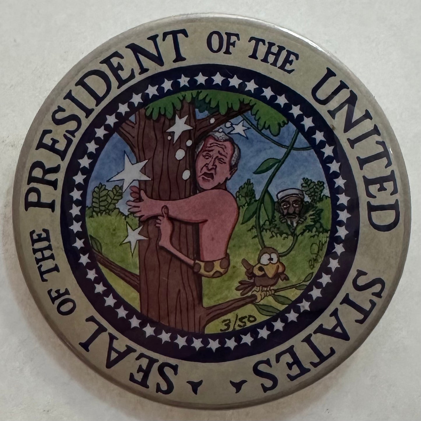 Seal of the President, Anti-Bush, Brian Campbell