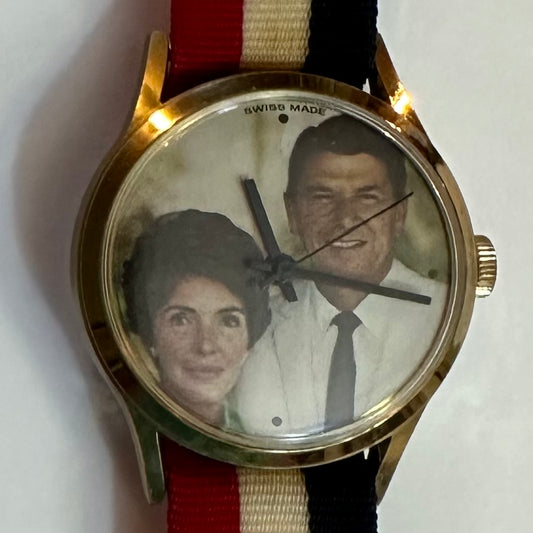 Ronald & Nancy Reagan Wrist Watch