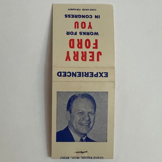 Jerry Ford Congressional Matchbook