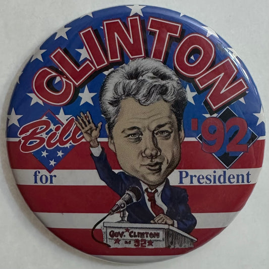 Clinton for President Caricature