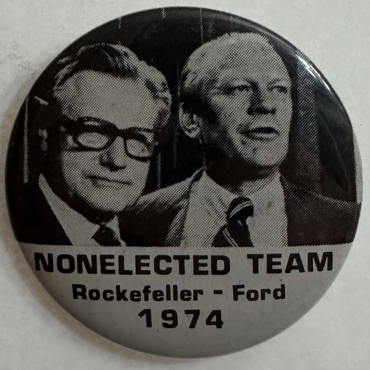 Ford & Rockefeller the NonElected Team 1974