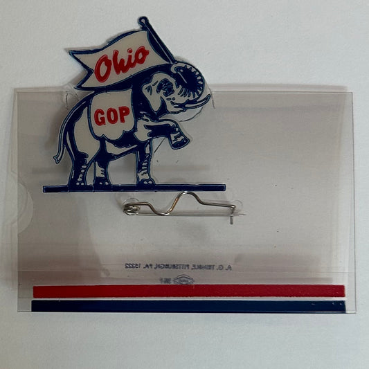 1950s Ohio GOP Name Tag