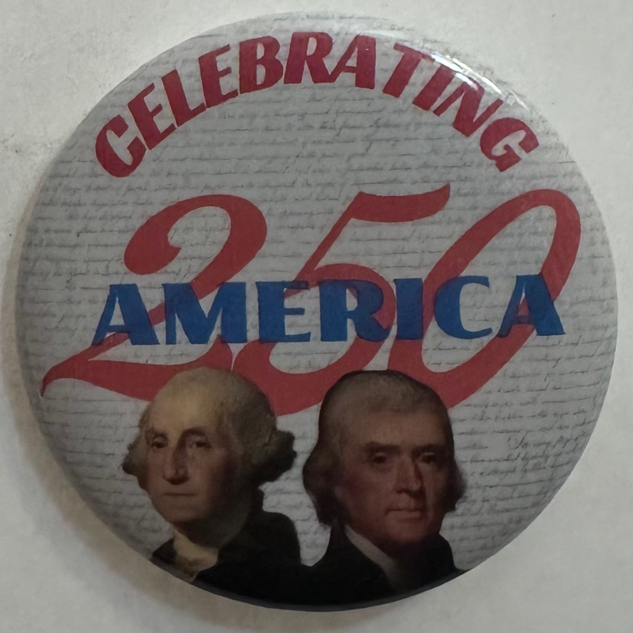 Celebrating America 250, George Washington & Thomas Jefferson