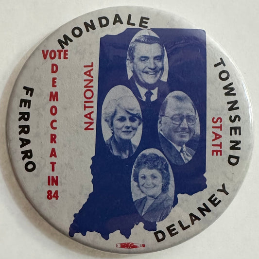 Mondale/Ferraro Indiana Gubernatorial Coattail