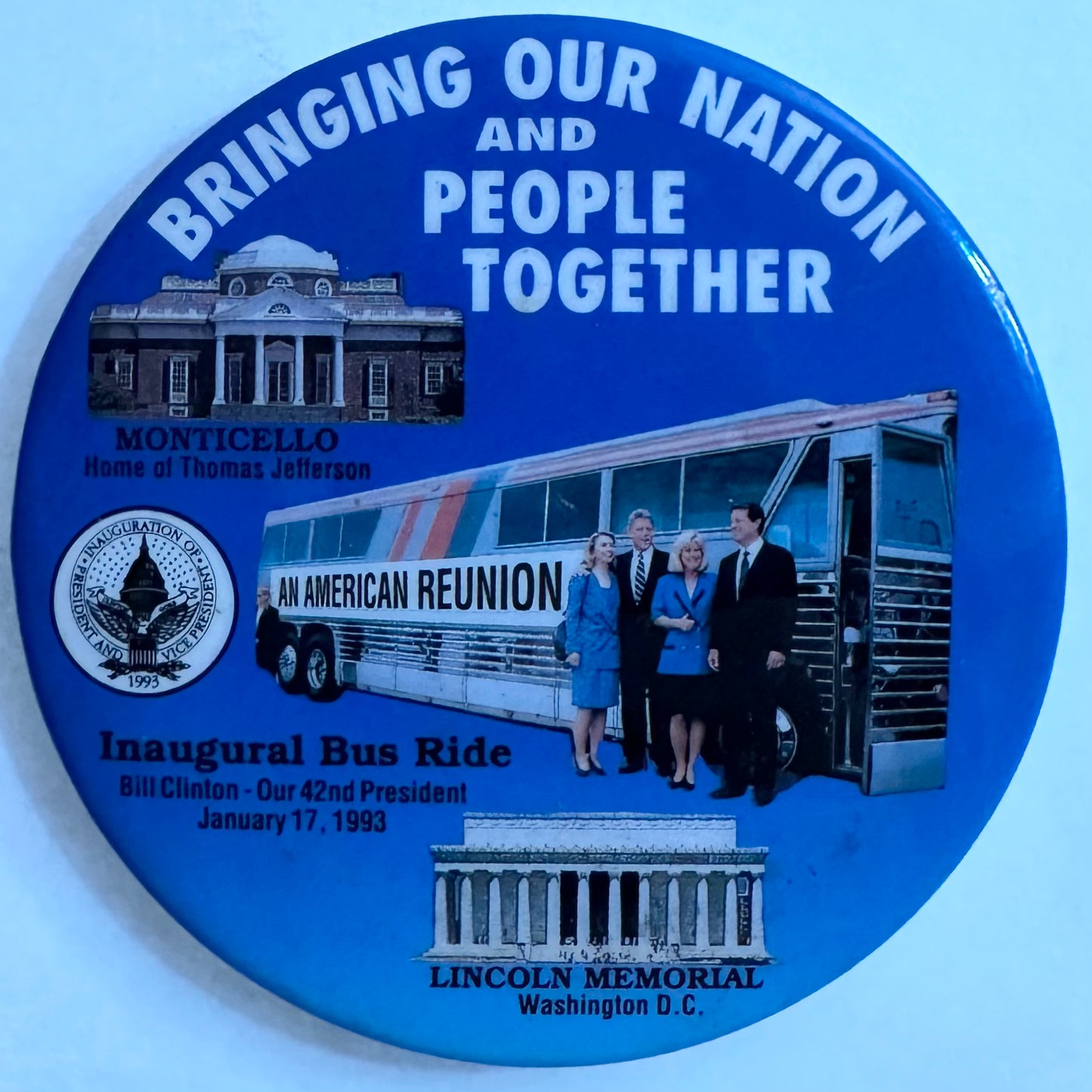 Bringing Our Nation and People Together, Clinton Inaugural