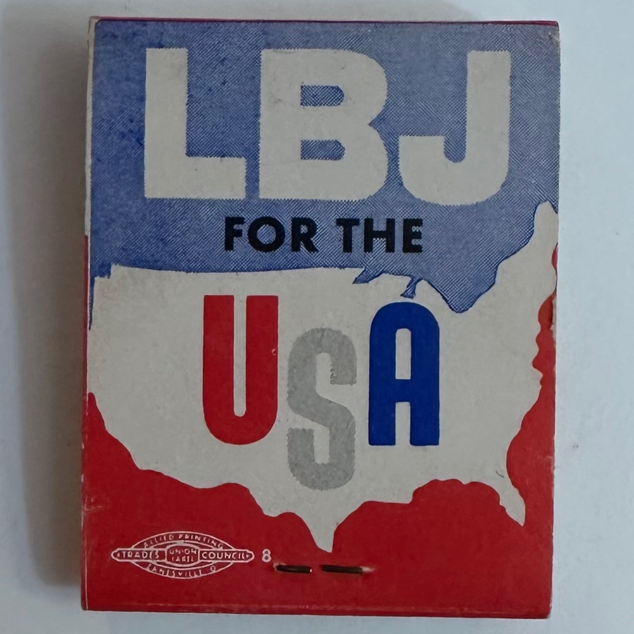 LBJ for the USA Matchbook