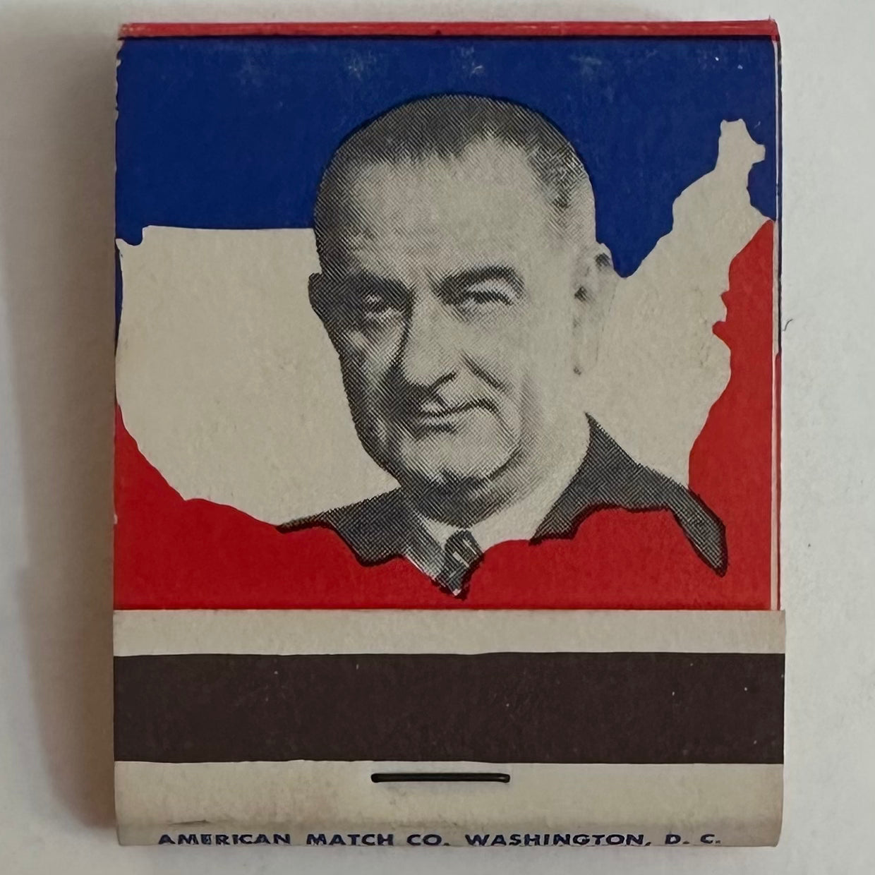 LBJ for the USA Matchbook