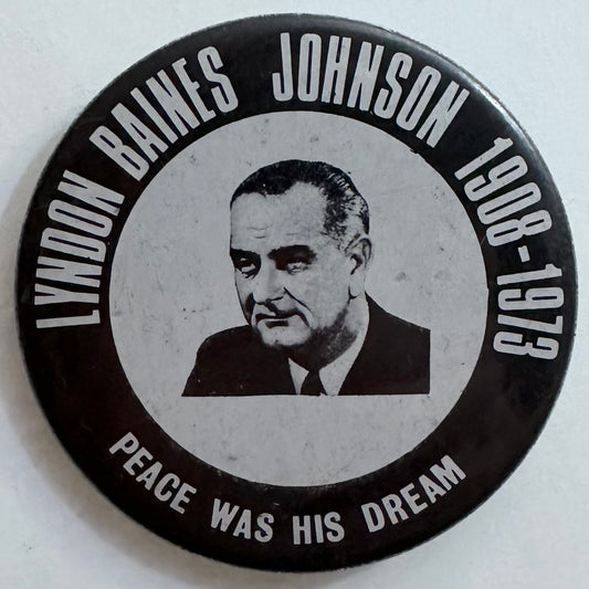 Lyndon Johnson Memorial, Peace was his Dream