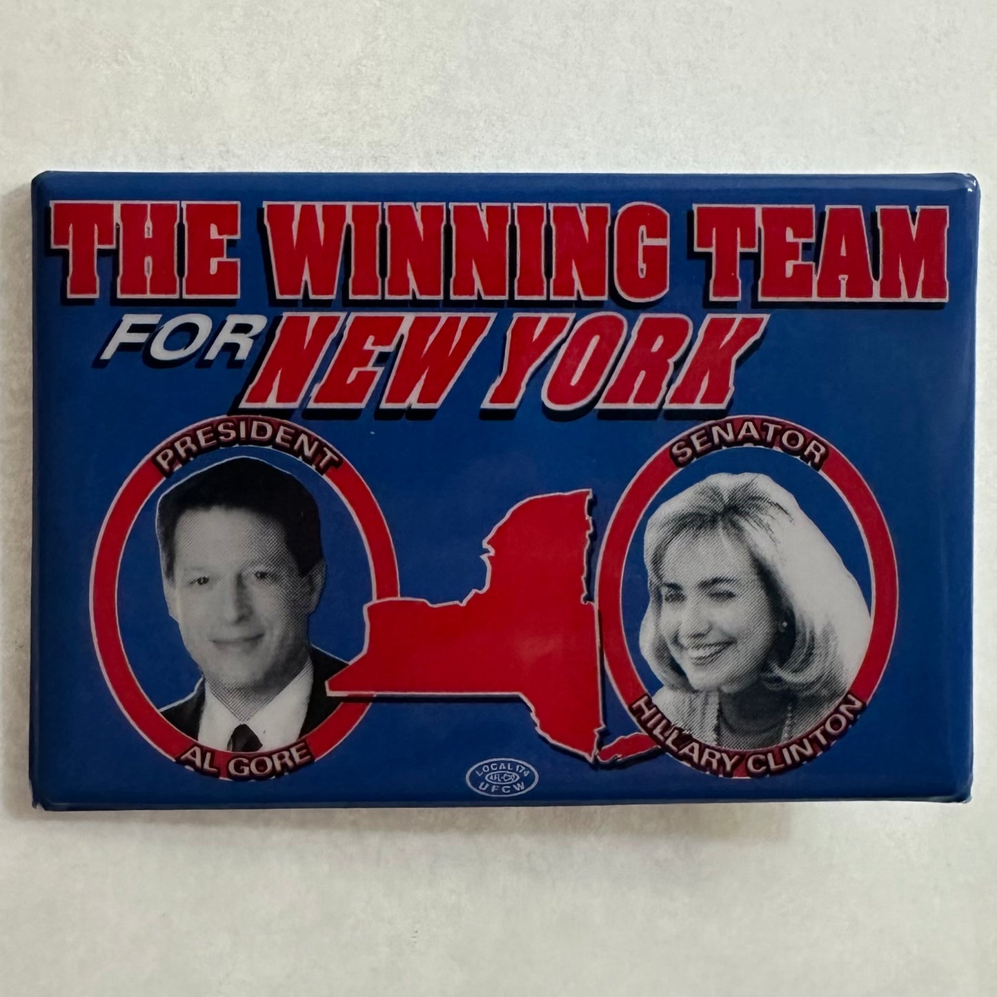 The Winning Team for New York, Gore & Clinton Coattail