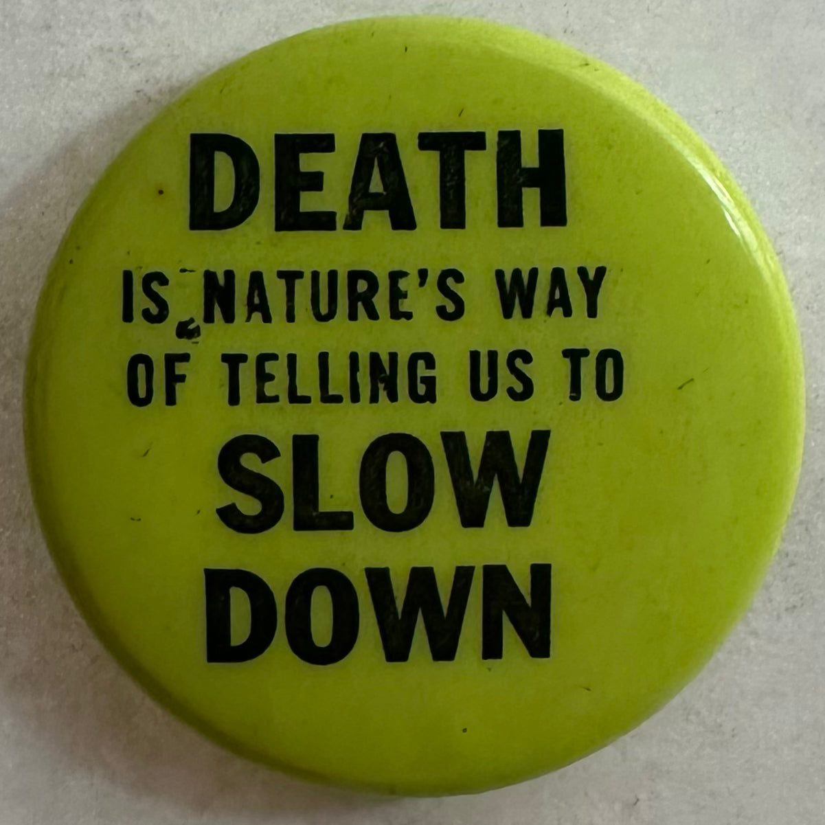 Death Counterculture Button