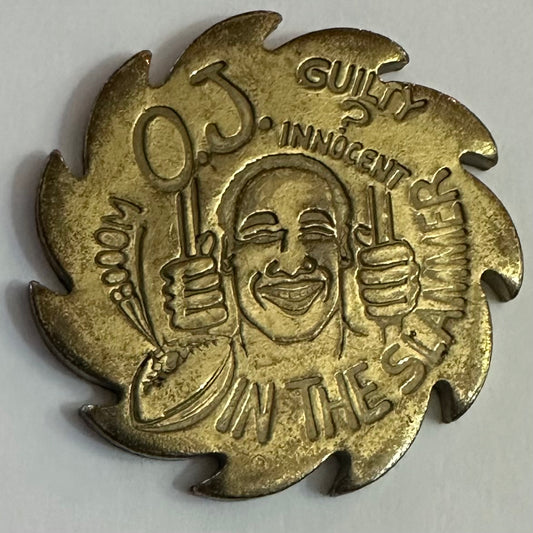 1994 OJ Simpson In the Slammer & the Chase coin