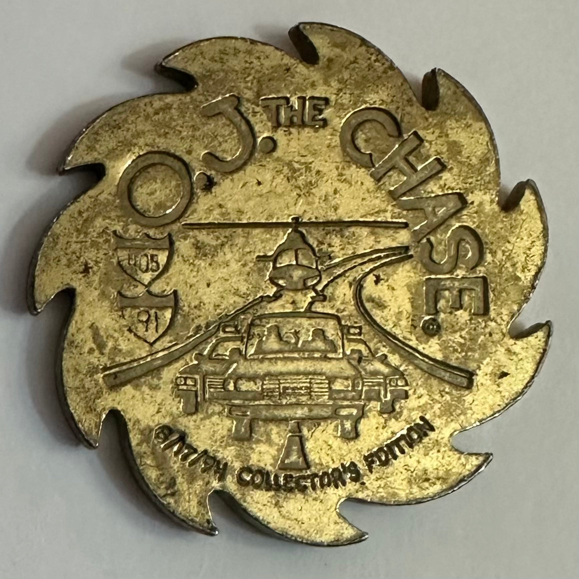 1994 OJ Simpson In the Slammer & the Chase coin