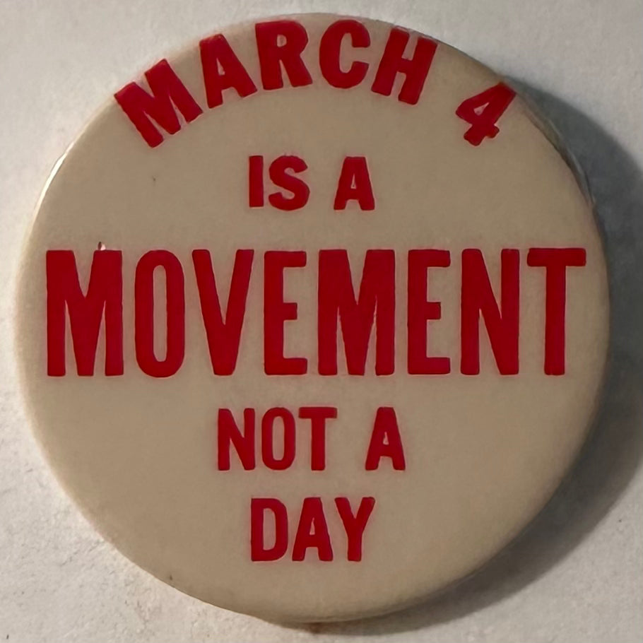 Anti Vietnam, March 4 is a Movement, Not a Day-- MIT Students