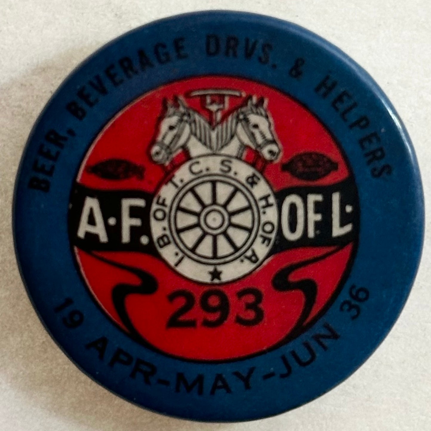Beer, Beverage Drivers & Helpers 1936 Teamsters