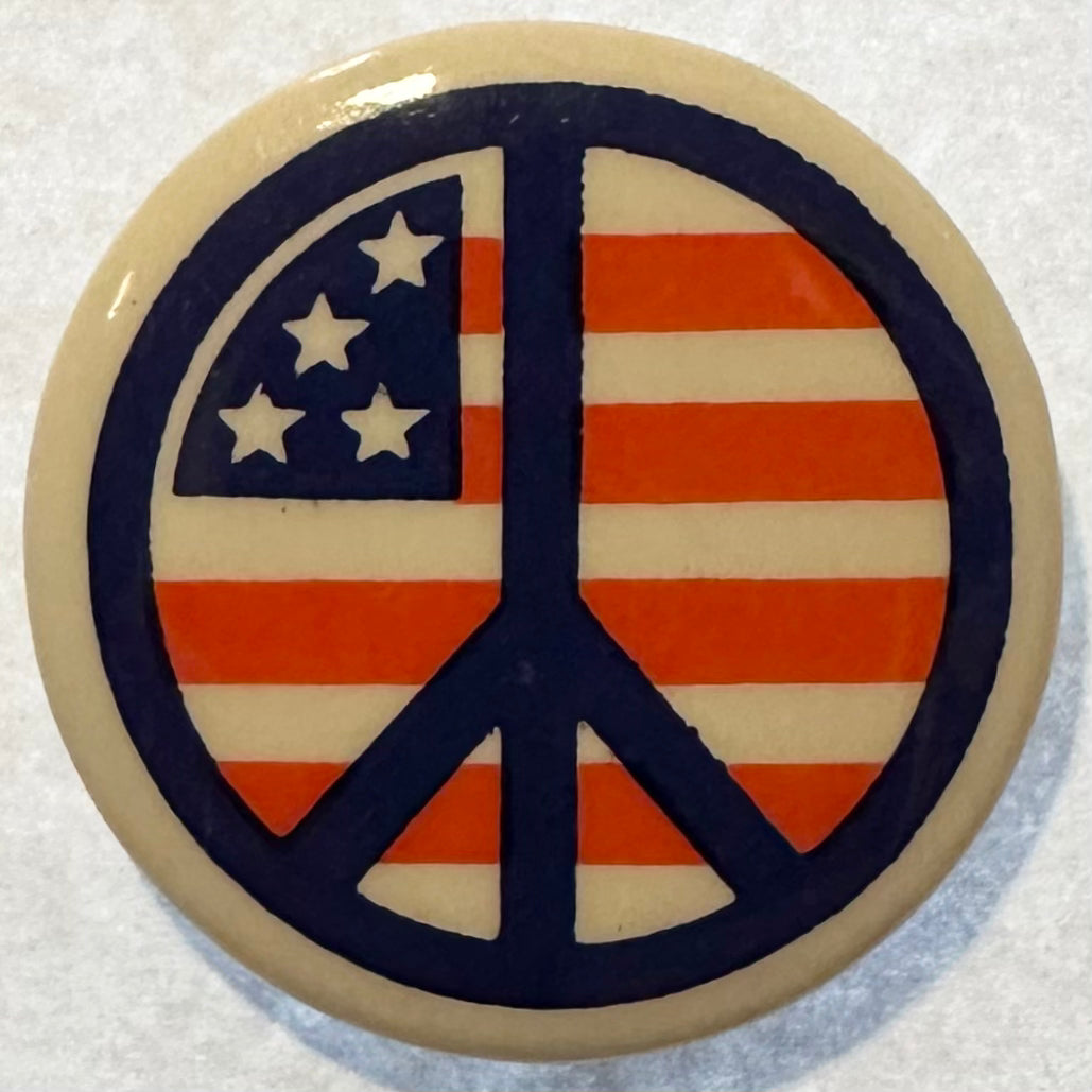 American Flag Peace Sign