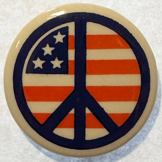 American Flag Peace Sign