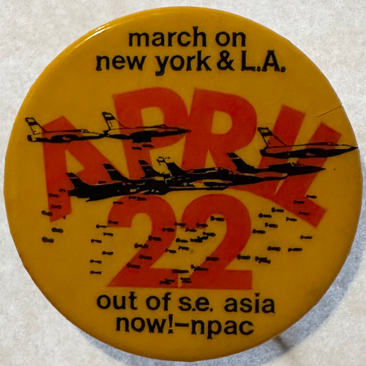 March on New York & L.A. April 22, 1972