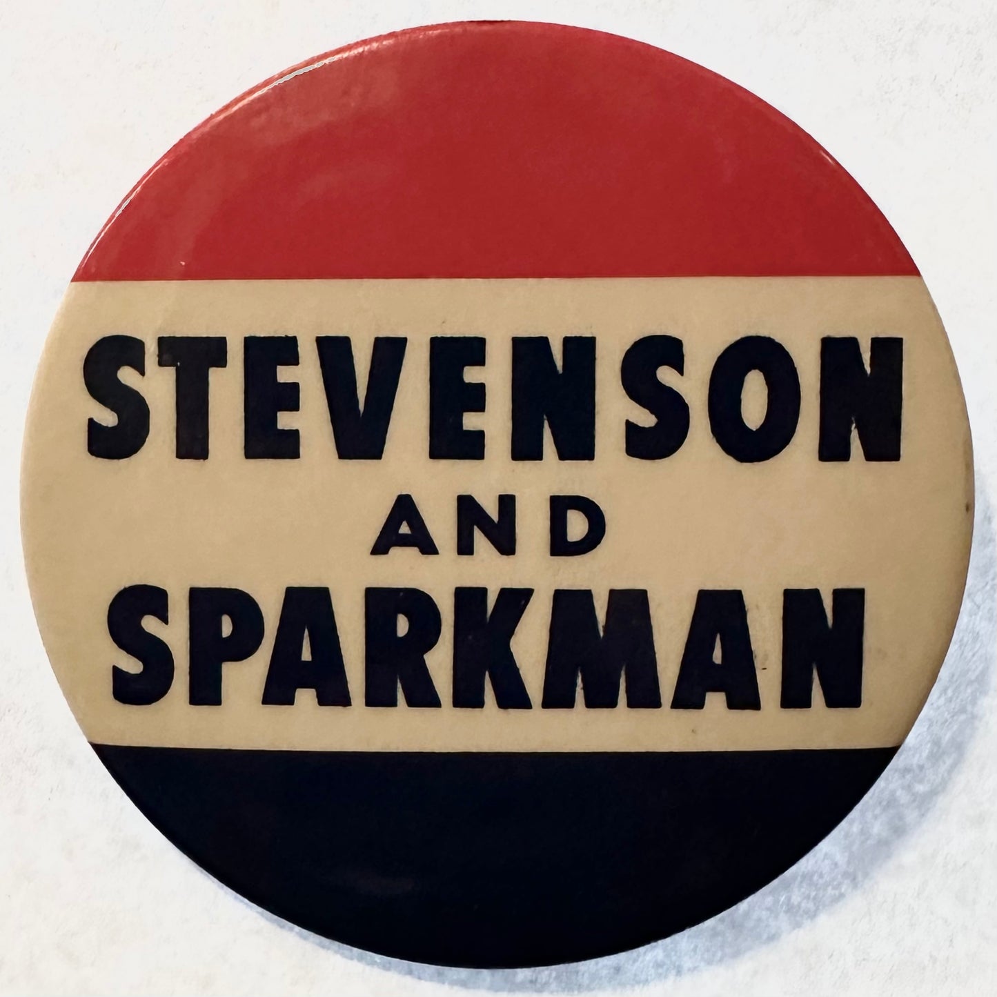 3" Stevenson and Sparkman, 1952