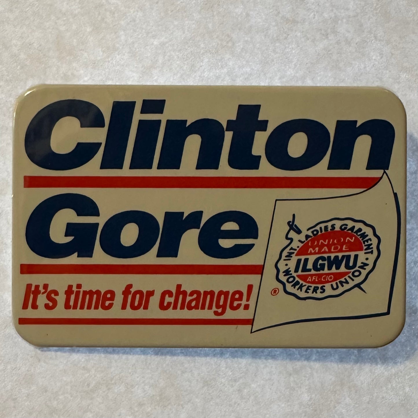 ILGWU for Clinton & Gore