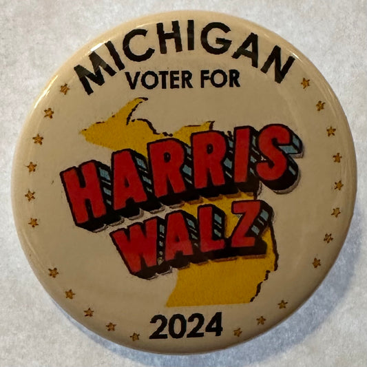 Michigan Voter for Harris Walz 2024
