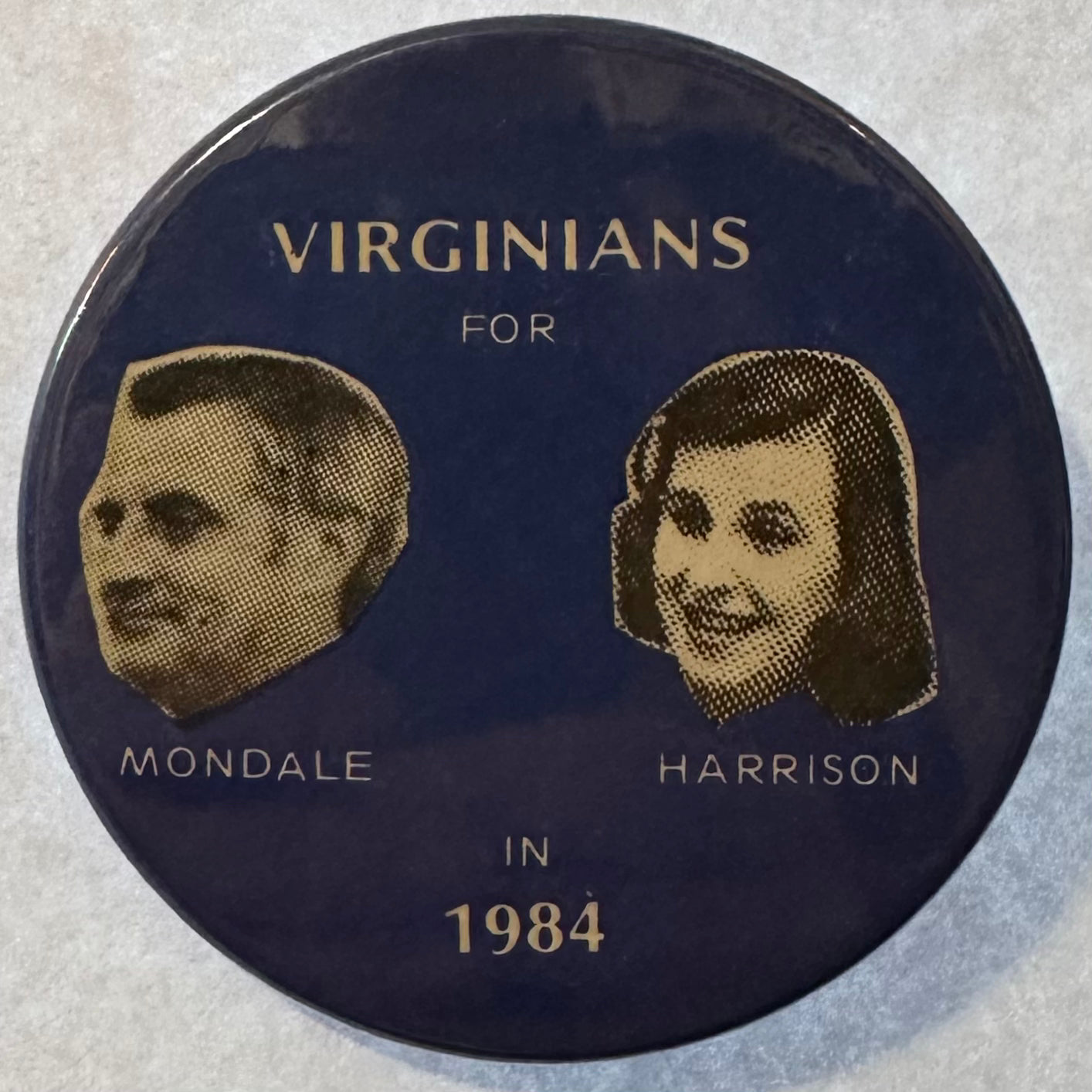 Virginians for Mondale and Harris 1984 Coattail