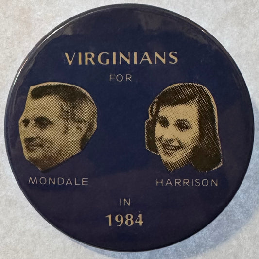 Virginians for Mondale and Harris 1984 Coattail