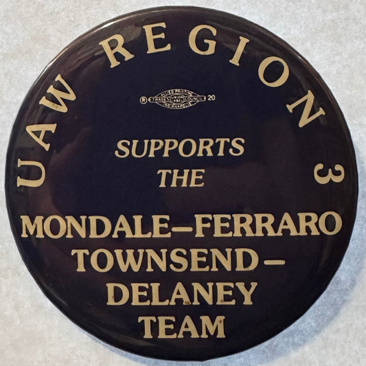 UAW Supports Mondale-Townsend Indiana Coattail