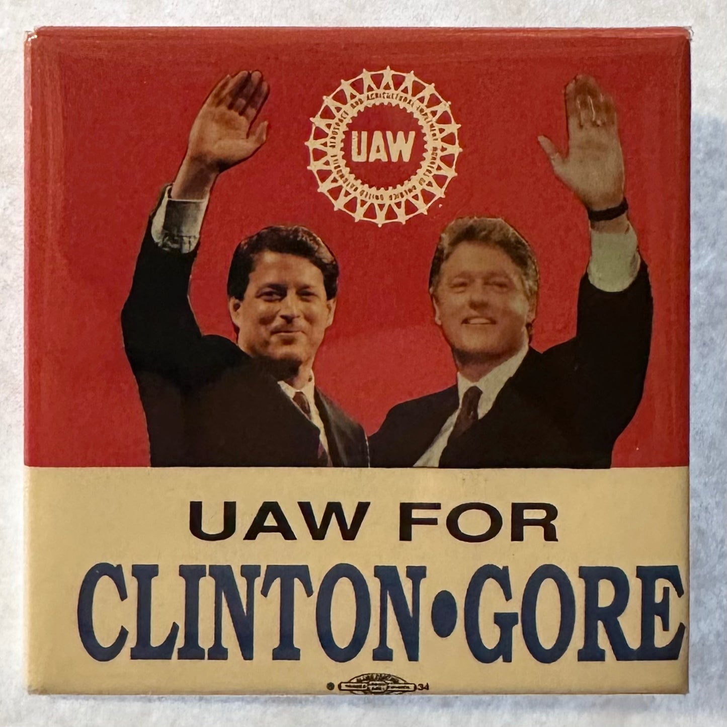 UAW for Clinton Gore