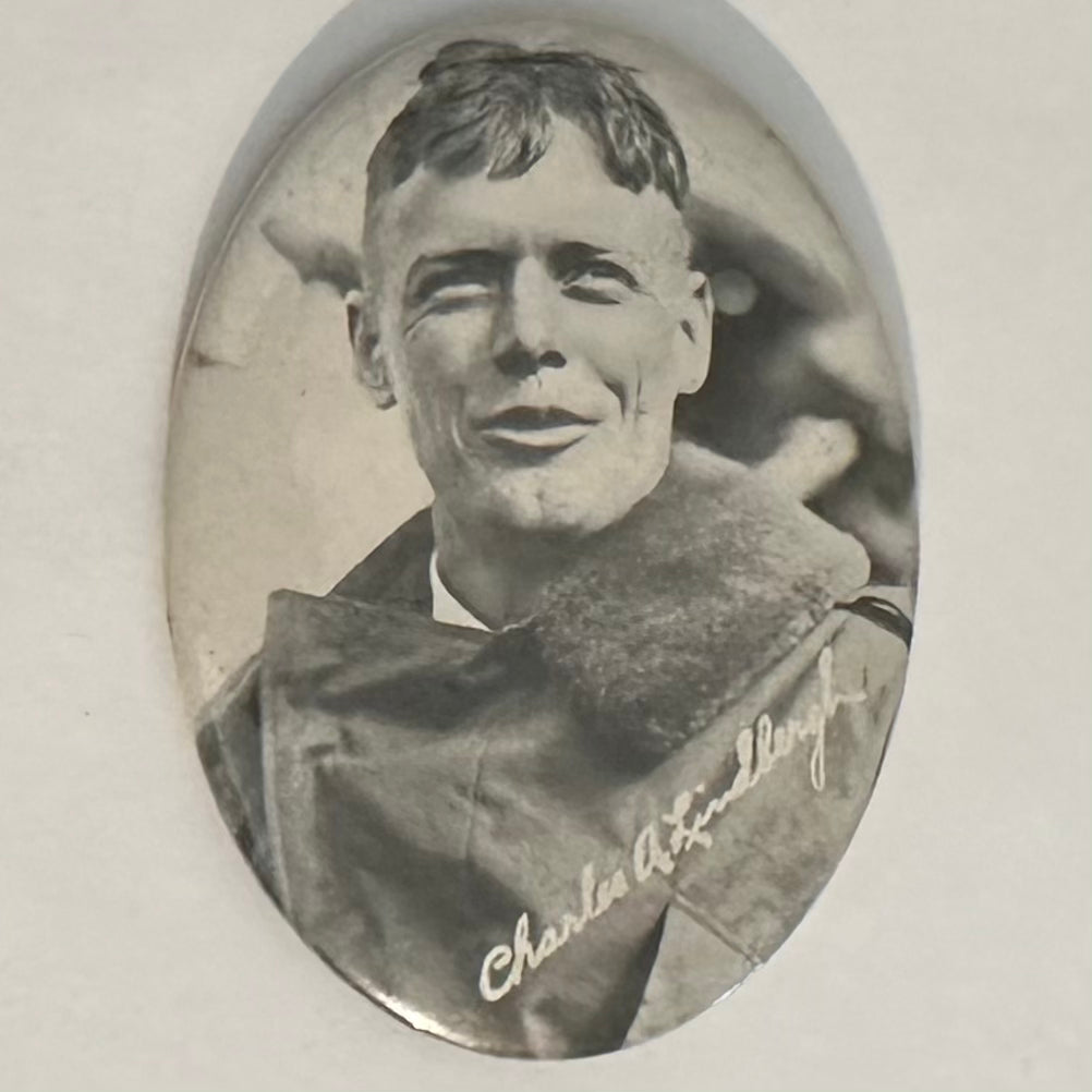 Charles Lindbergh Pocket Mirror
