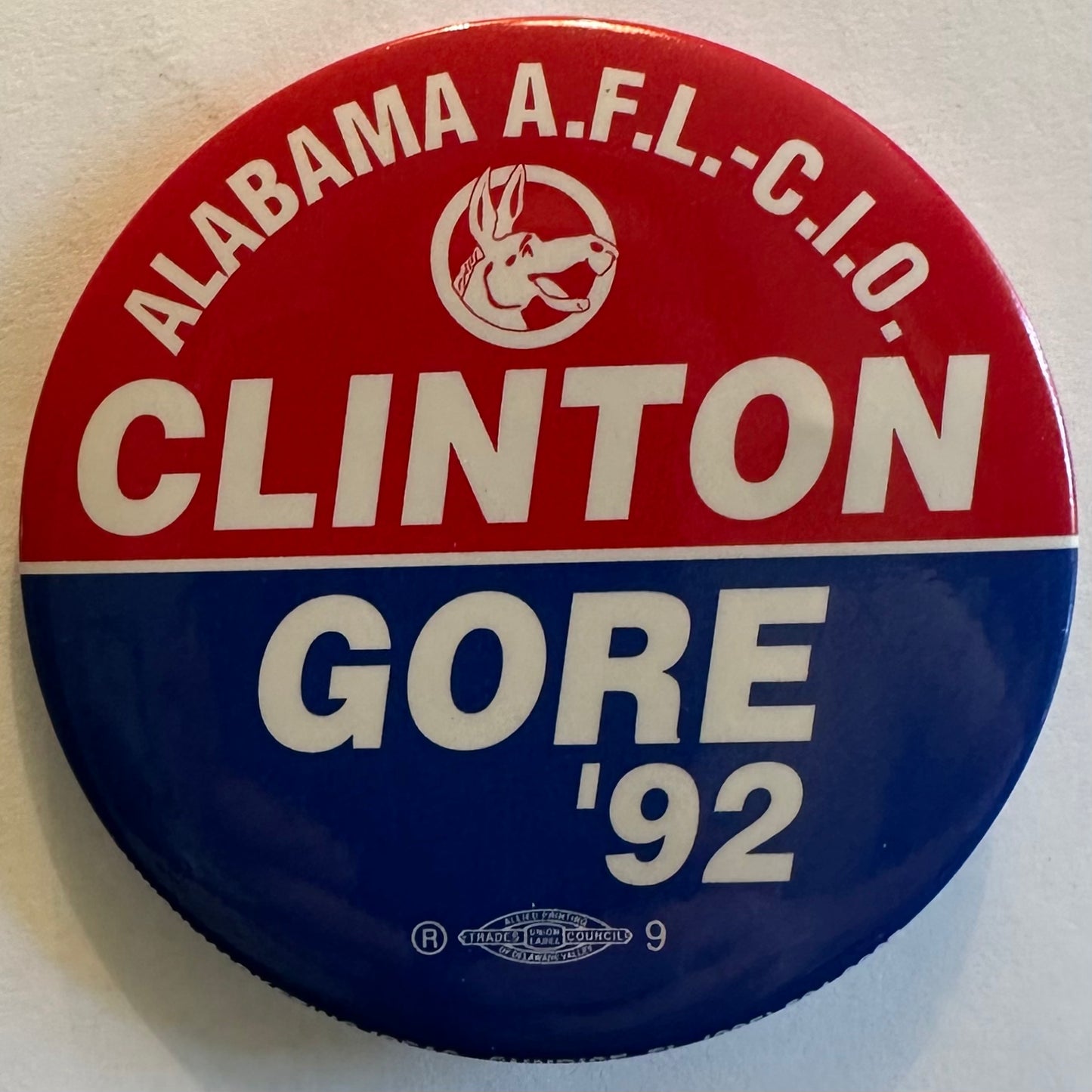 Alabama AFL-CIO for Clinton & Gore '92