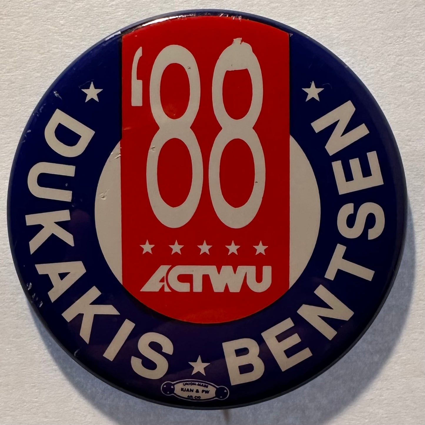 ACTWU for Dukakis Bentsen