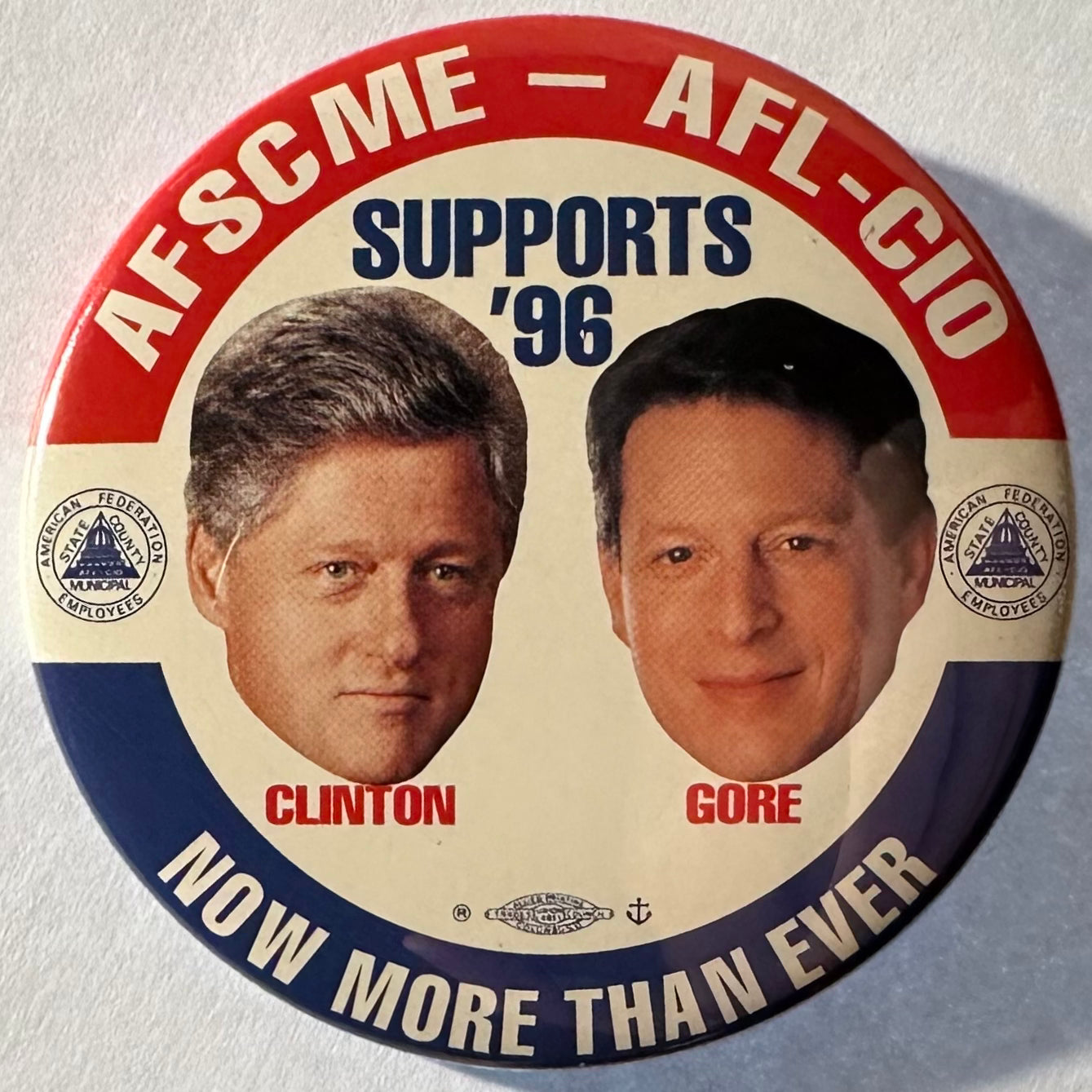 AFSCME supports Clinton Gore (Ohio)