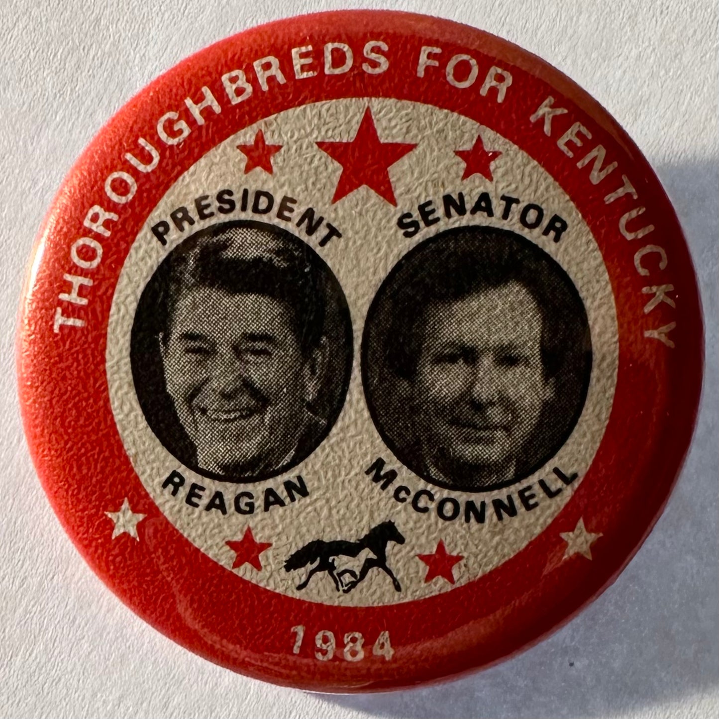 Ronald Reagan and Mitch McConnell Kentucky Coattail