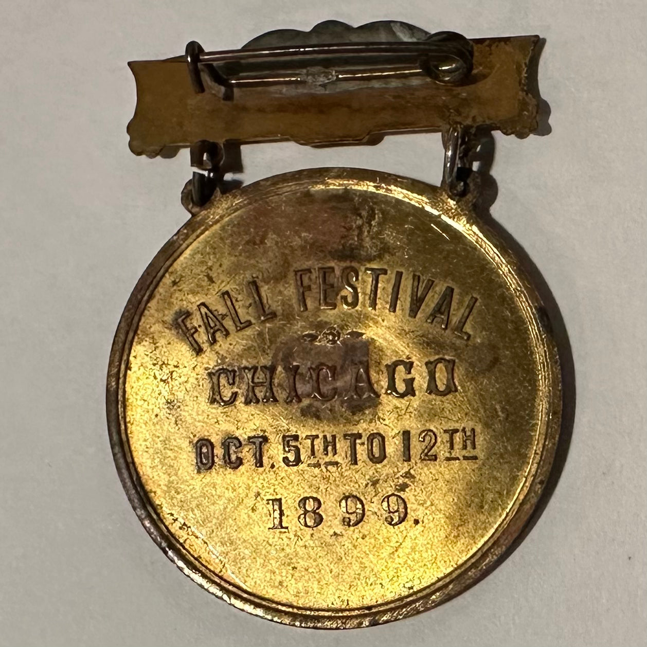 William McKinley Souvenir from Chicago 1899