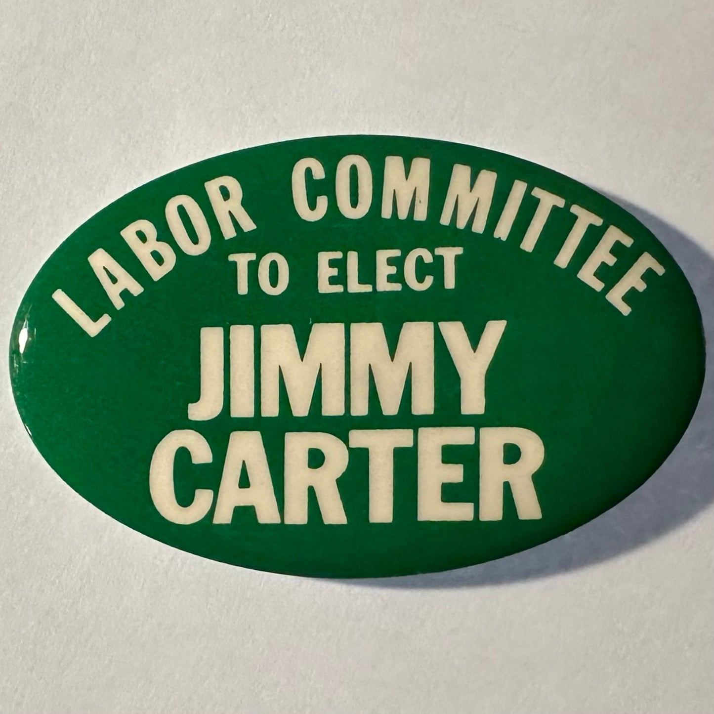 Labor Committee to Elect Jimmy Carter oval