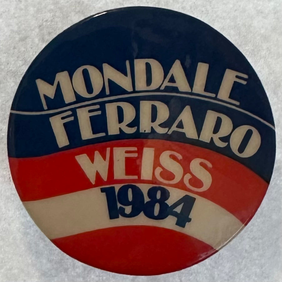 Mondale-Ferraro-Weiss New York Coattail