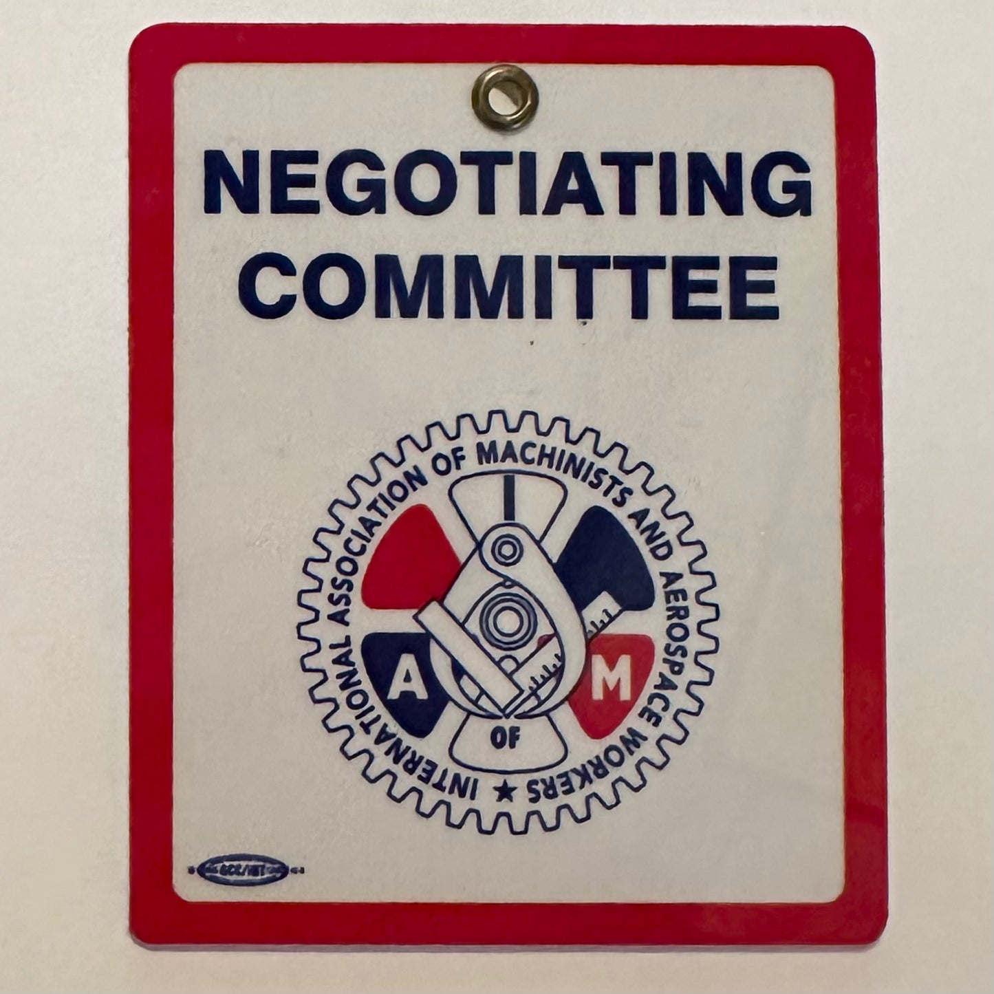 Negotiating Committee Badge IAM