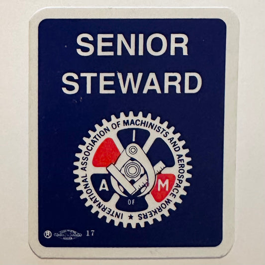 IAM Senior Steward Badge