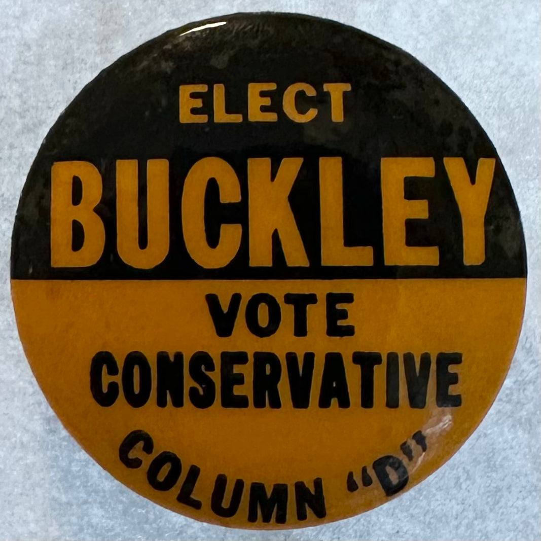 Elect Buckley, Vote Conservative, NY