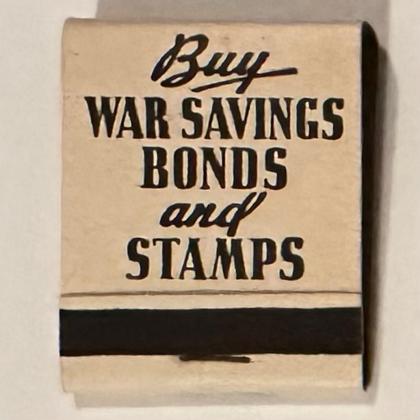 V for Victory Matchbook WWII