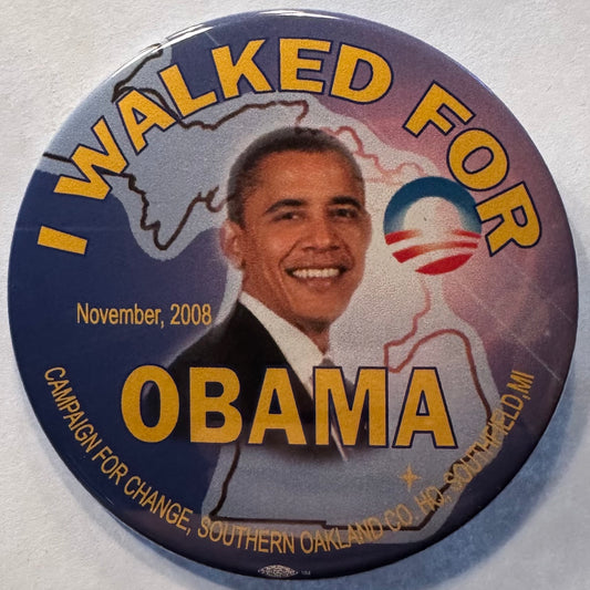 I Walked for Obama, Oakland Co, Michigan 2008