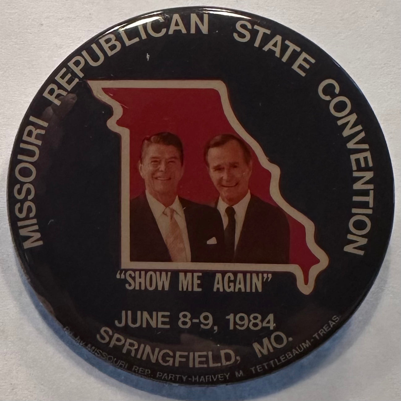 Missouri Republican State Convention Reagan & Bush jugate